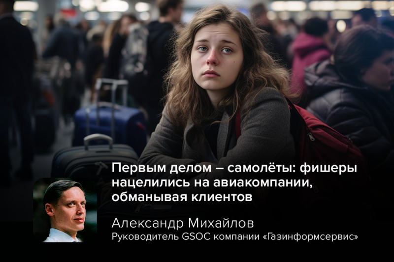 Первым делом – самолёты: фишеры нацелились на авиакомпании, обманывая клиентов