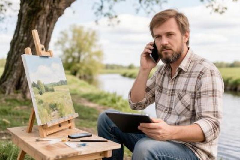 МТС ускорила мобильный интернет на родной земле двух художников в Нижегородской области — селе Хмелевицы